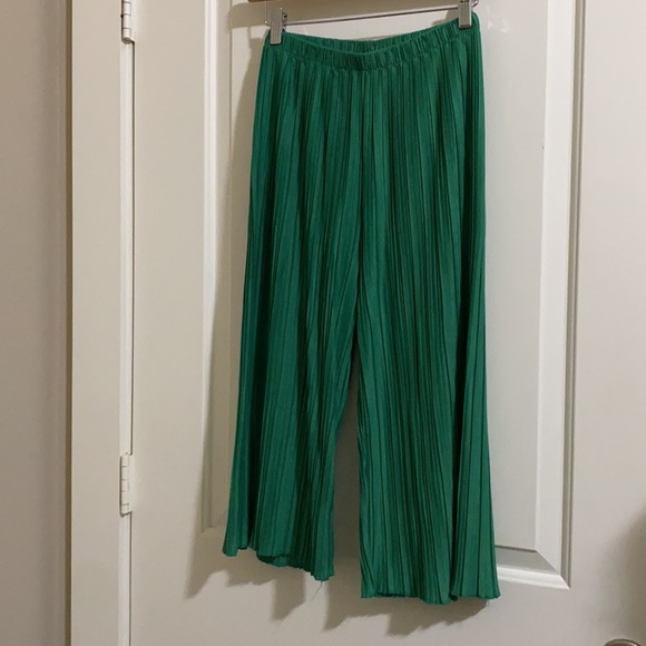 Zara Girl’s Pleated Wide Leg Pants - Picture 7 of 7